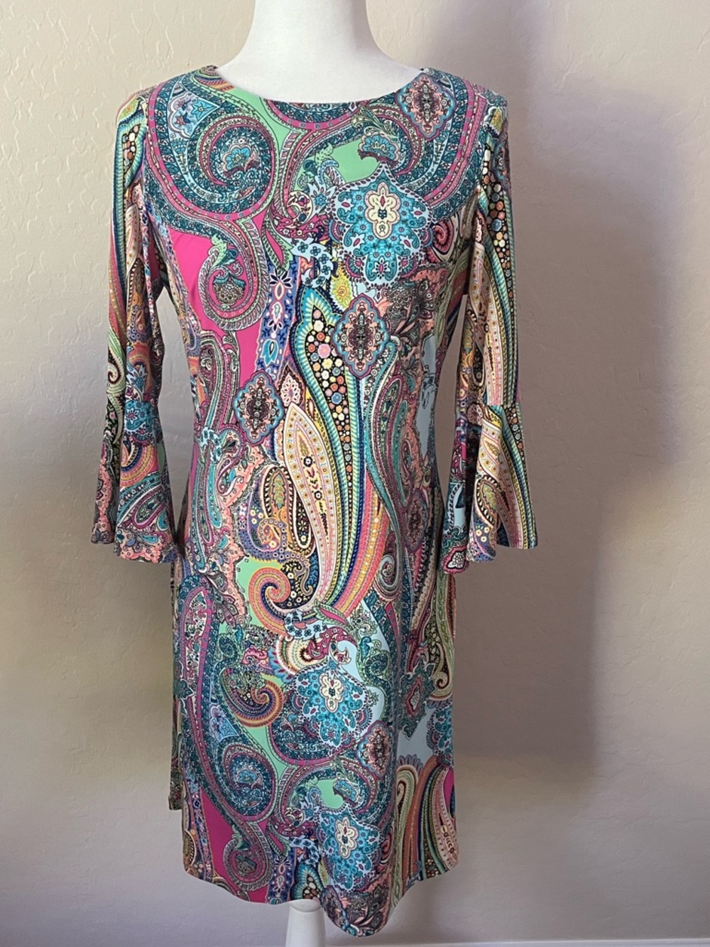 Tommy Hilfiger Paisley Dress Size 4